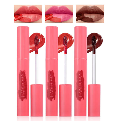 3Pcs Peel off Lip Stain, Long-Lasting Lip Tint Stain Smooth and Matte Lip Tint, Water-Resistant Lip Liner Stain Non-Greasy Lip Tint Stain Peel Off